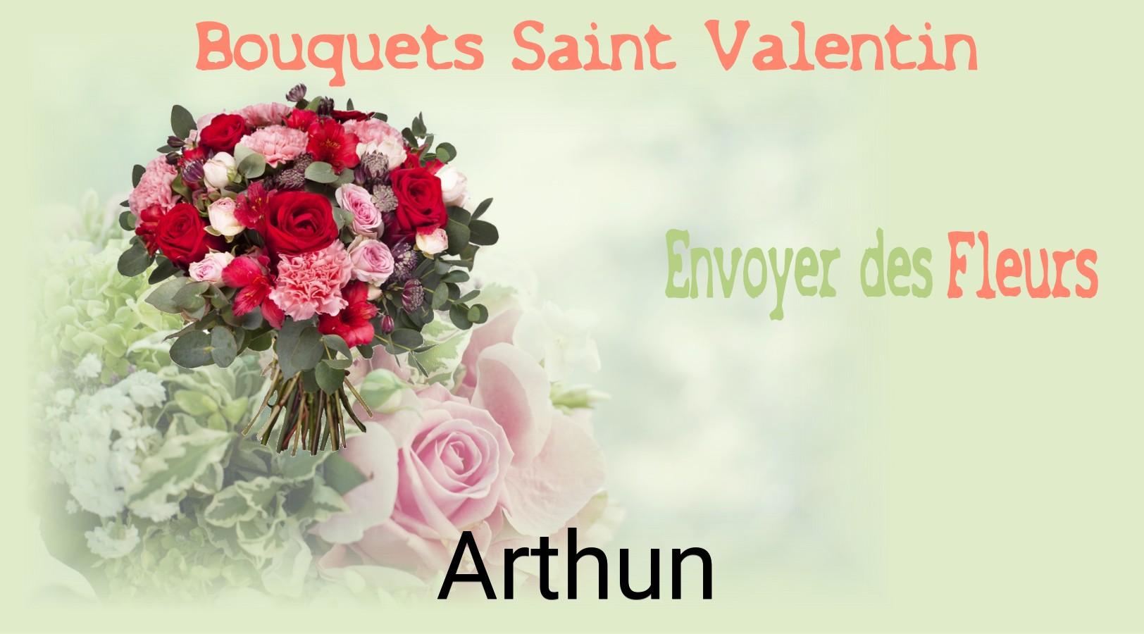 Roses de Saint-Valentin livrées à Arthun